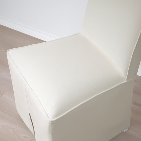 Ikea BERGMUND Chair with long lining - white/Inseros white ,