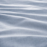 BERGPALM - Pillowcase, blue/striped, 50x80 cm