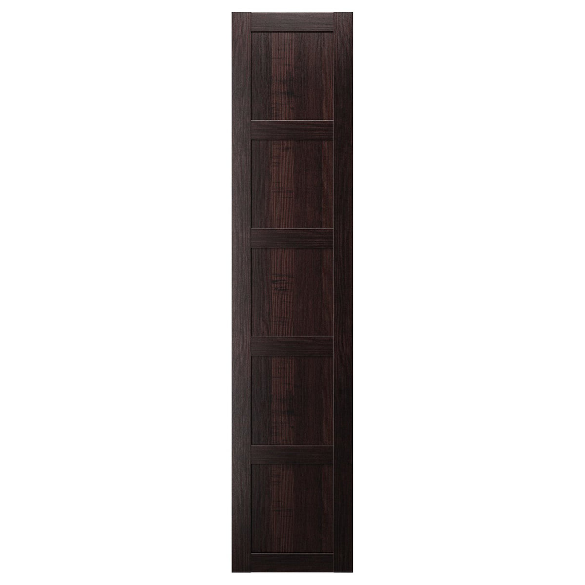 BERGSBO Door, Black-Brown, 50×229 cm