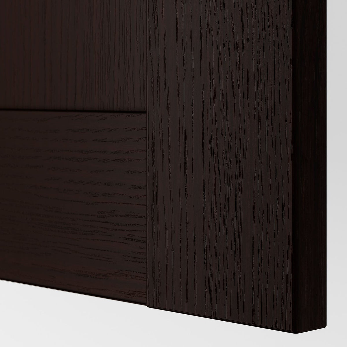 BERGSBO Door, Black-Brown, 50×229 cm