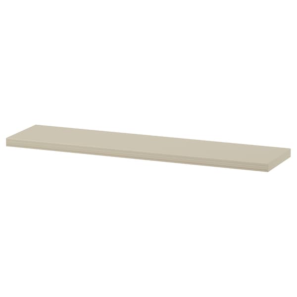 BERGSHULT - Shelf, grey-beige,80x20 cm