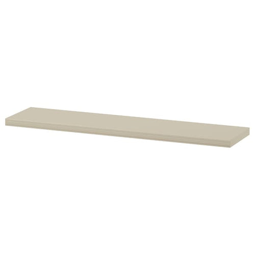 BERGSHULT - Shelf, grey-beige, 80x20 cm