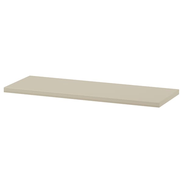 BERGSHULT - Shelf, grey-beige, 80x30 cm