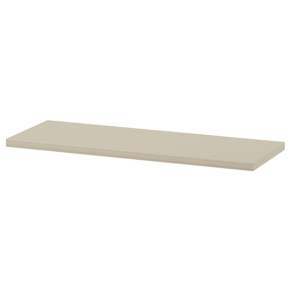 BERGSHULT shelf, grey-beige, 80x30 cm