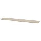 BERGSHULT shelf, grey-beige, 120x20 cm