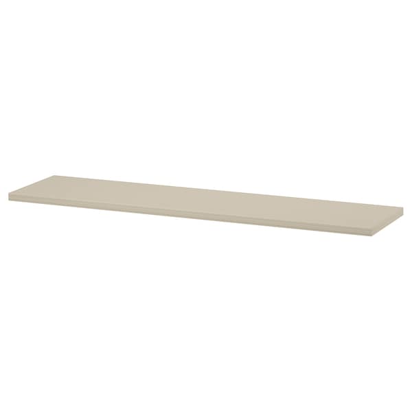 Ikea BERGSHULT - Shelf, grey-beige, 120x30 cm