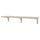 BERGSHULT / RAMSHULT - BERGSHULT / RAMSHULT Wall shelf, grey-beige, 120x30 cm