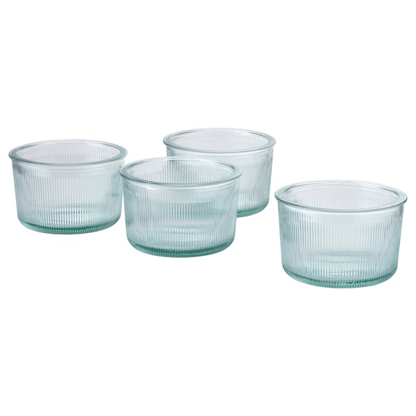 BERGVATTNET glass, 19 cl, 4 pack