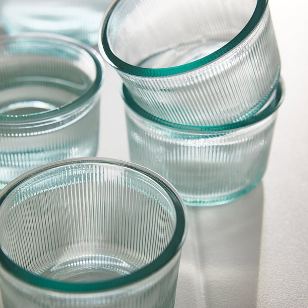 BERGVATTNET glass, 19 cl, 4 pack