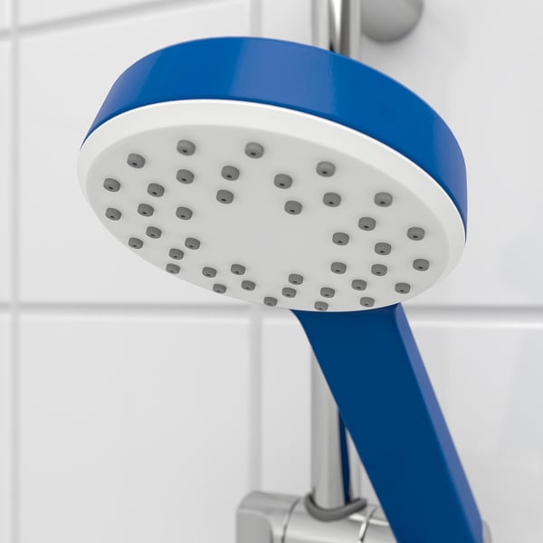 BERGVATTNET single spray hand shower with hose