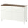 BESTÅ storage combination w doors/drawers, white/Förvaltare white, 51x75.2x32.5 cm