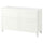 BESTÅ storage combination w doors/drawers, white/Pipmakare white, 120x42x75 cm