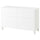 BESTÅ storage combination w doors/drawers, white/Selsviken/Stubbarp white, 120x42x75 cm