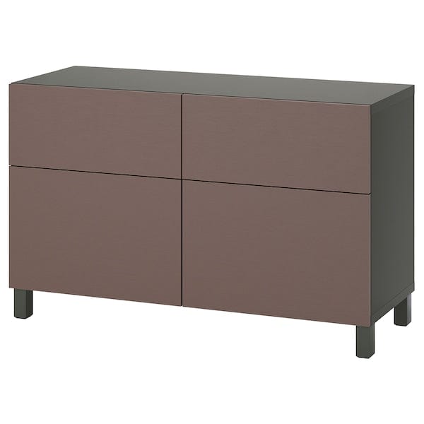 Ikea BESTÅ - Combination + doors/drawers, , 120x42x74 cm