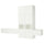 BESTÅ media storage combination, white/Lappviken white, 360x42x231 cm