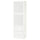 BESTÅ storage combination w glass doors, white/Selsviken high-gloss/white frosted glass, 51x193x32.5 cm