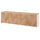 BESTÅ storage combination, white/Hedeviken oak veneer, 240x42x76 cm