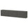 BESTÅ wall-mounted cabinet combination, dark grey/Lappviken dark grey, 180x22x38 cm
