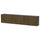 BESTÅ wall-mounted cabinet combination, black-brown Hedeviken/brown stained oak veneer, 180x22x38 cm
