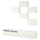 BESTÅ - BESTÅ TV storage combination, white/Lappviken, 240x42x230 cm