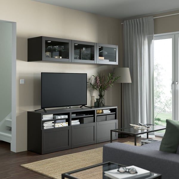 BESTÅ - TV/Glass combination , 180x42x192 cm