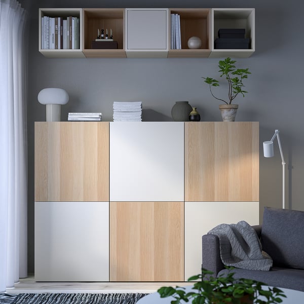 BESTÅ / EKET - BESTÅ / EKET Storage combination, 180x42x129 cm