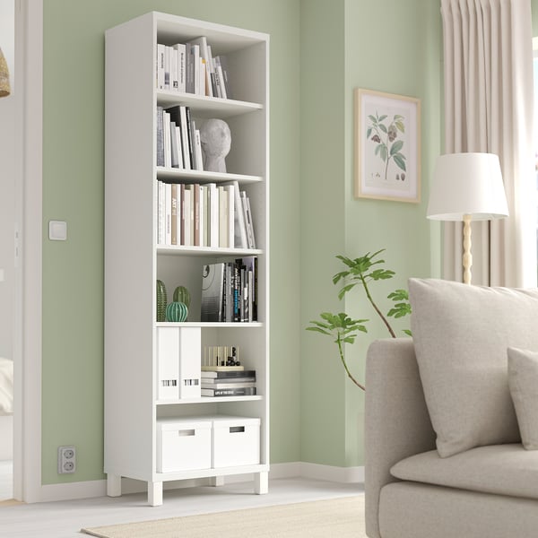 BESTÅ cabinet unit, white, 60x40x202 cm