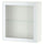 BESTÅ shelf unit with glass door, white Glassvik/white/light green clear glass, 60x22x64 cm