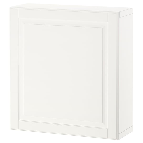 BESTÅ shelf unit with door, white/Smeviken white, 60x22x64 cm