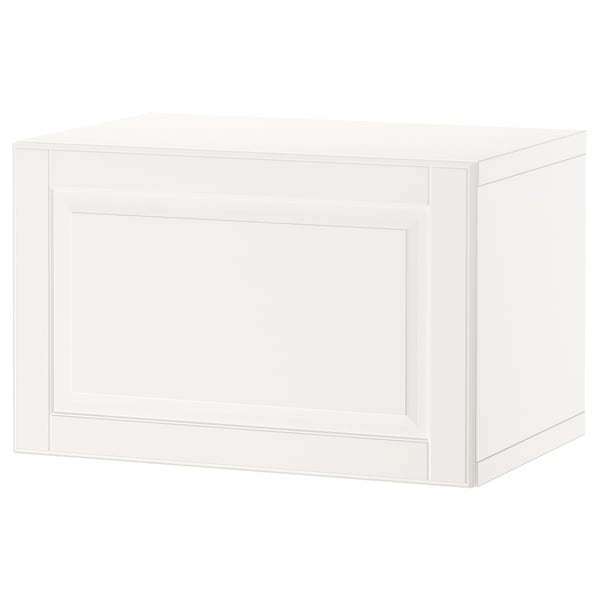 BESTÅ shelf unit with door, white/Smeviken white, 60x42x38 cm