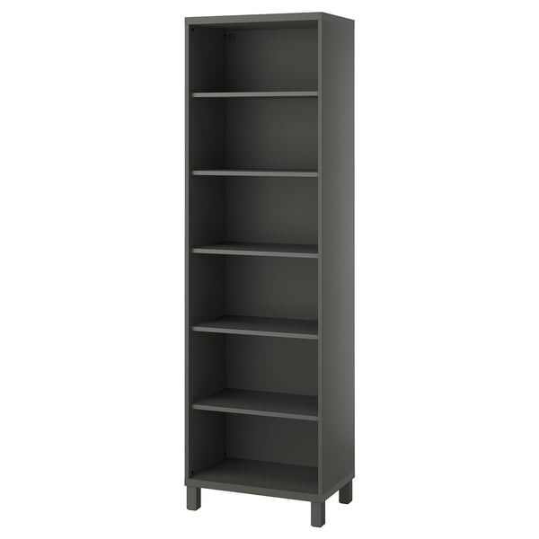 BESTÅ - BESTÅ Cabinet unit, dark grey, 60x40x202 cm