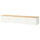 BESTÅ TV bench with doors, white/Hanviken white, 240x42x40 cm