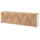 BESTÅ TV bench with doors, white/Hedeviken/Stubbarp oak veneer, 240x42x76 cm