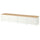 BESTÅ TV bench with doors, white/Pipmakare white, 240x42x50 cm