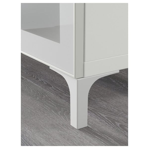 Ikea BESTÅ - TV cabinet with drawers, white/Selsviken glossy/white frosted glass,180x40x74 cm