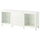 BESTÅ storage combination with drawers, Sindvik white/Förvaltare white, 180x42x75 cm
