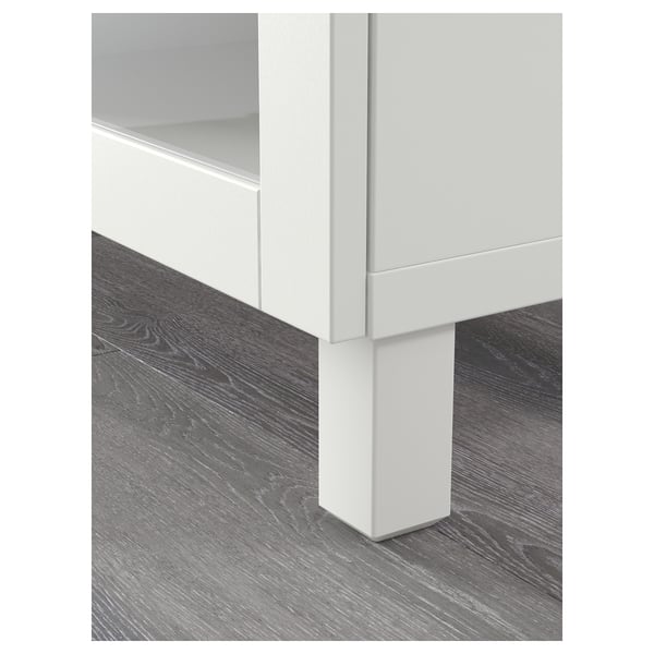 BESTÅ storage combination with drawers, Sindvik white/Lappviken/Stubbarp white, 180x42x76 cm