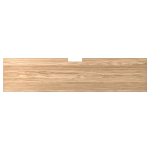 BESTÅ - BESTÅ Top panel for TV, oak veneer, 180x42 cm