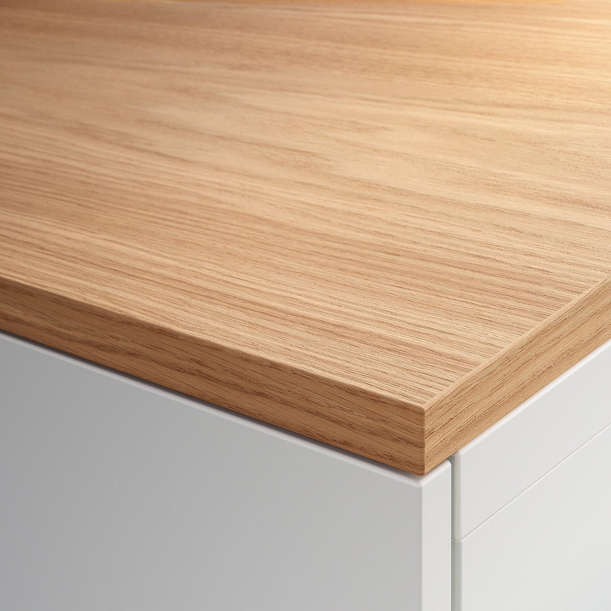 BESTÅ top panel for TV, oak veneer, 240x42 cm