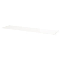 BESTÅ top panel, high-gloss white, 180x42 cm