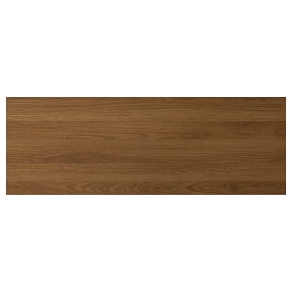 BESTÅ top panel, brown/walnut, 120x42 cm