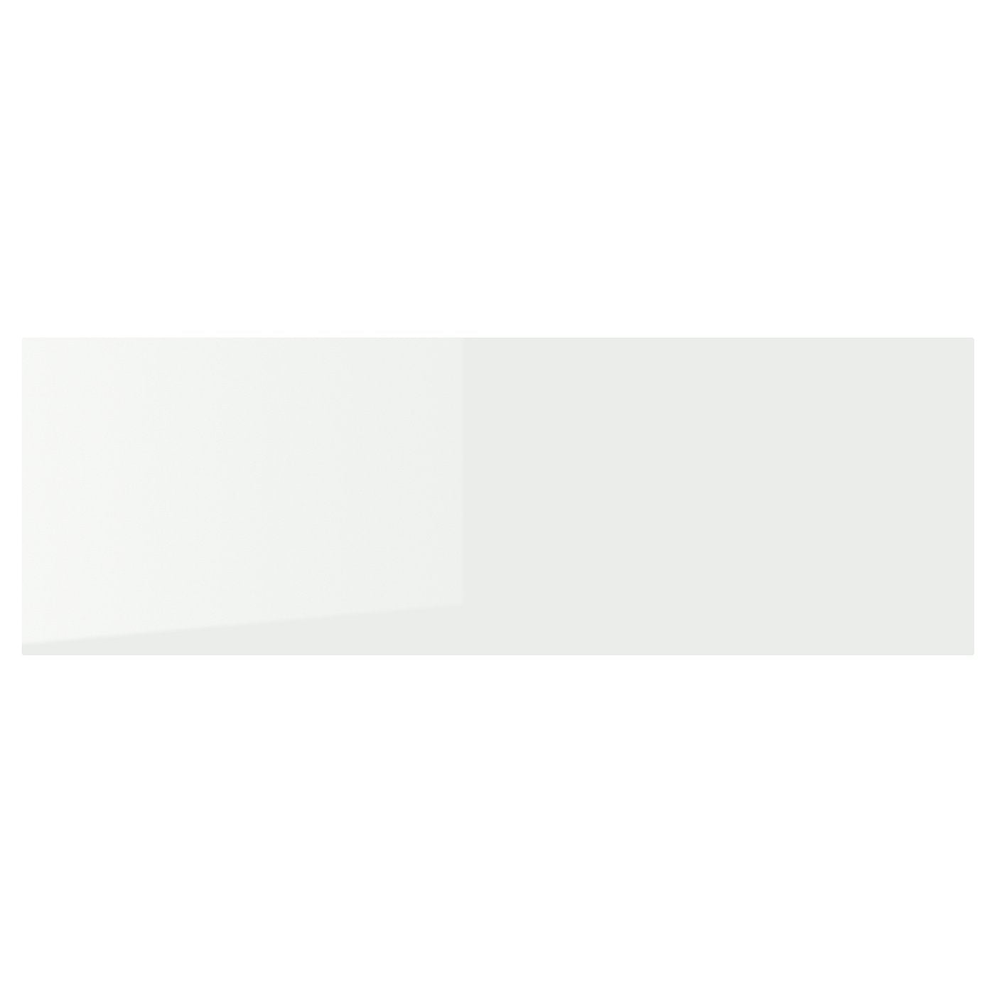 BESTÅ top panel, glass/white, 120 cm