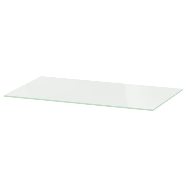 BESTÅ glass shelf, glass, 56x36 cm