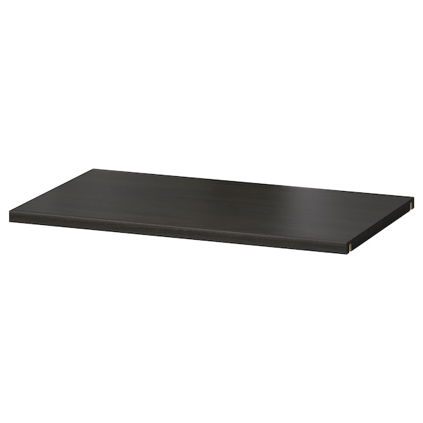 BESTÅ - Shelf, black-brown, 56x36 cm