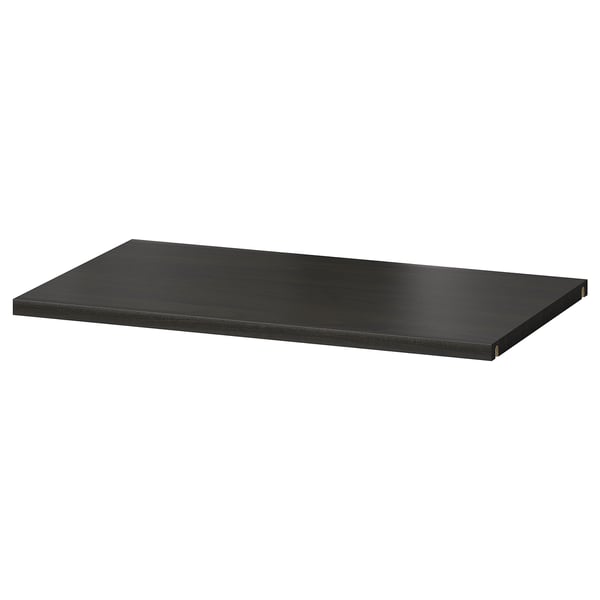 BESTÅ - BESTÅ Shelf, black-brown, 56x36 cm