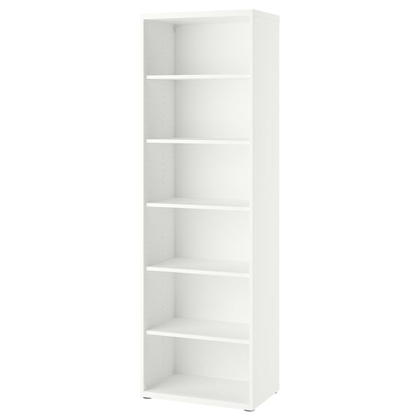 BESTÅ shelving unit, with 5 shelves/white, 60x40x193 cm