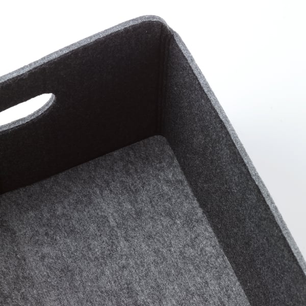 BESTÅ - BESTÅ Box, grey, 25x31x15 cm