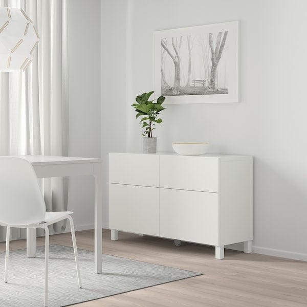 Ikea BESTÅ - Frame, white, 120x40x64 cm