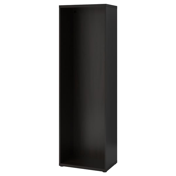 BESTÅ frame, black-brown, 60x40x192 cm