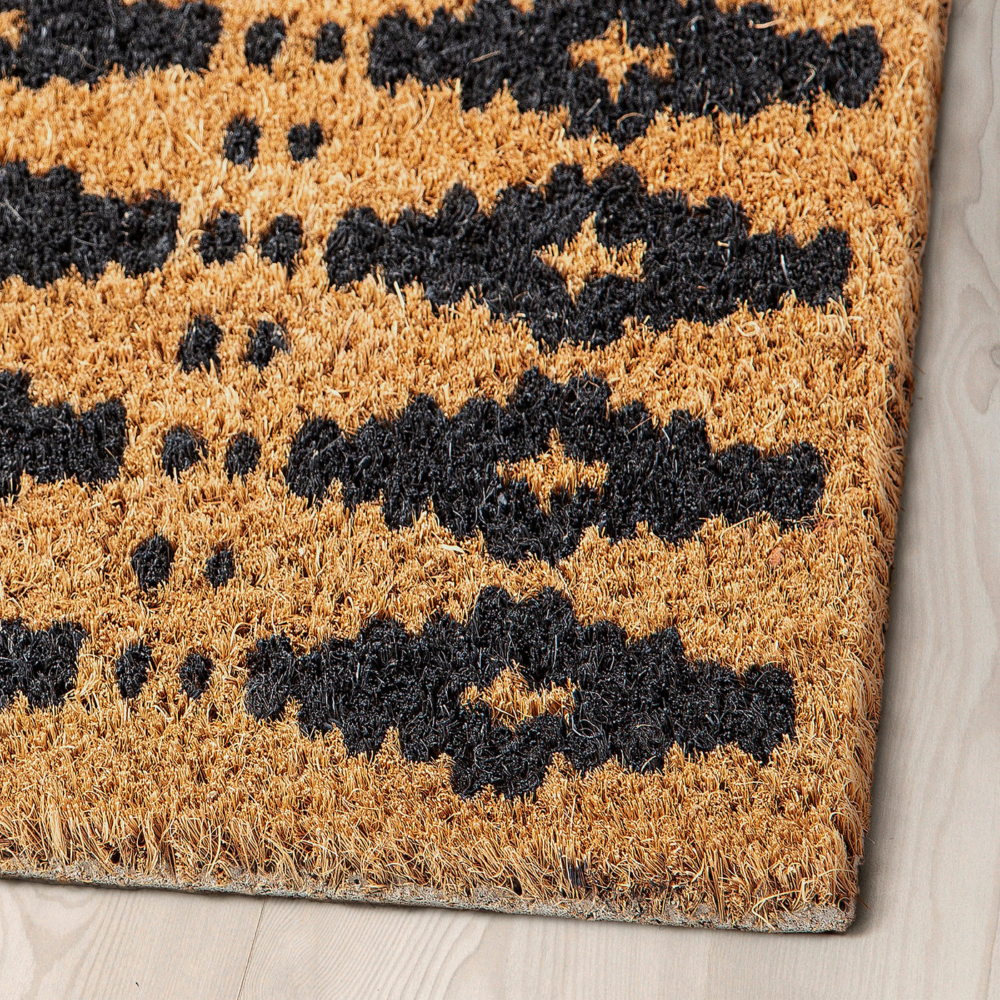 BETALVÄG door mat, coir/geometric, 60x90 cm